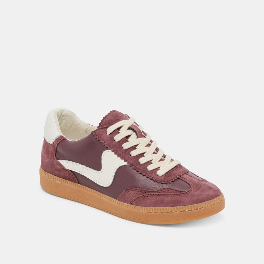 Dolce Vita Notice Sneakers Cranberry Suede
