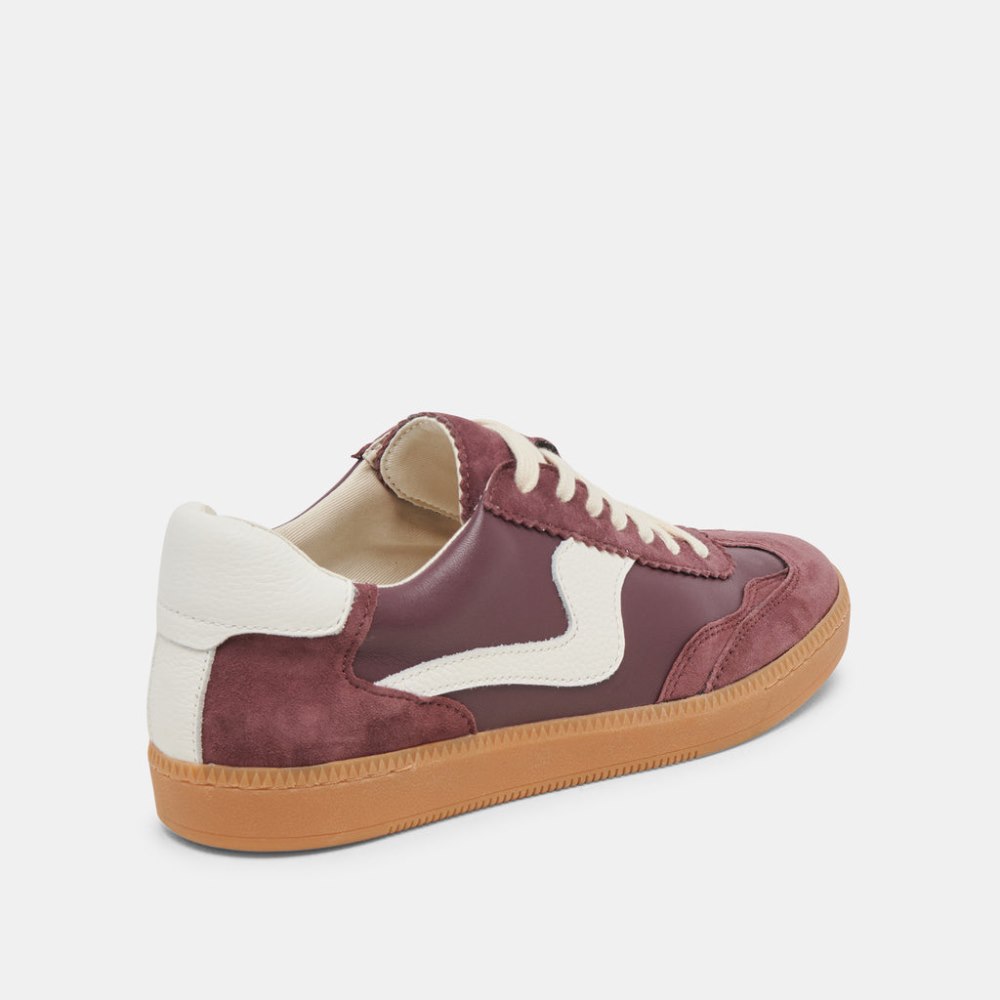 Dolce Vita Notice Sneakers Cranberry Suede