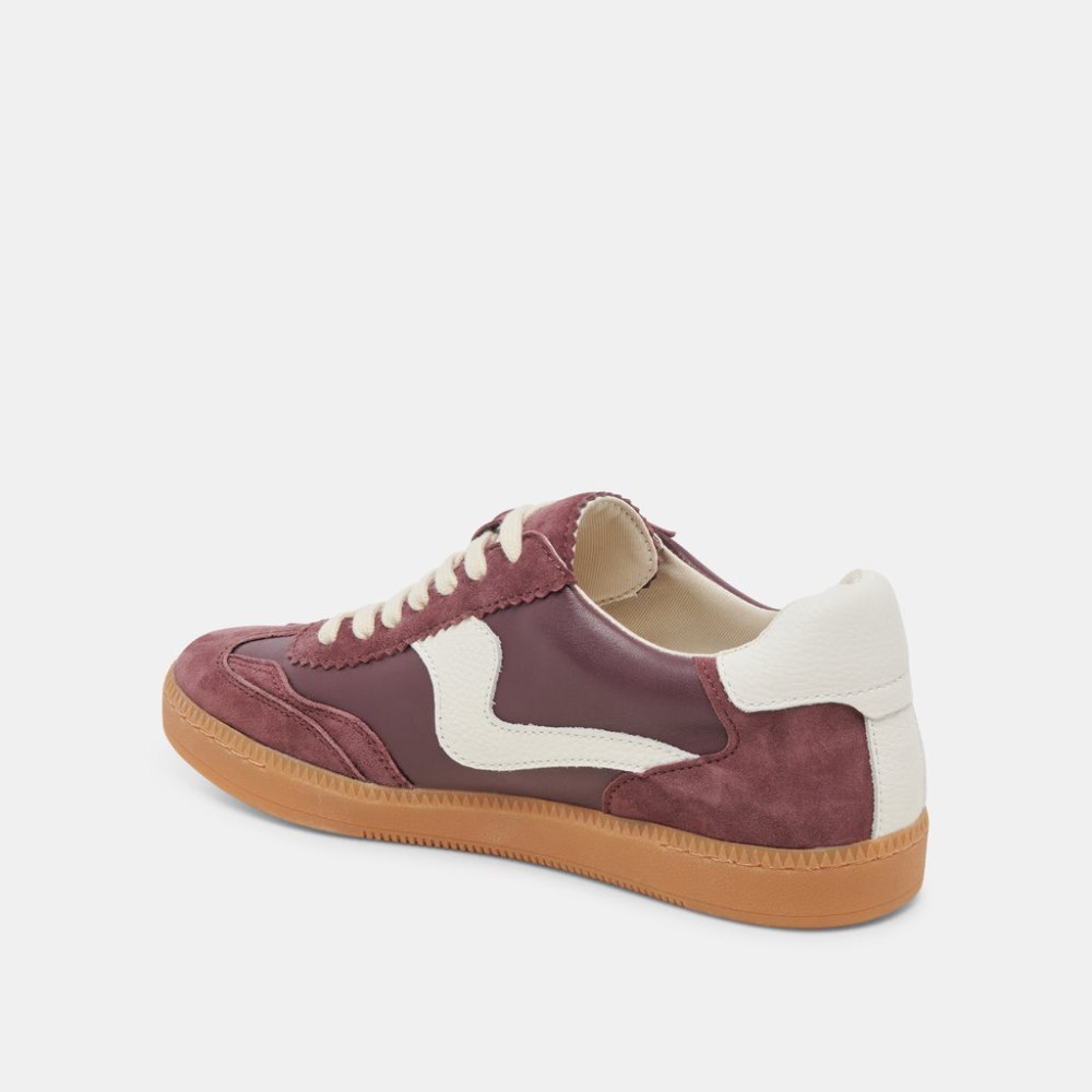 Dolce Vita Notice Sneakers Cranberry Suede