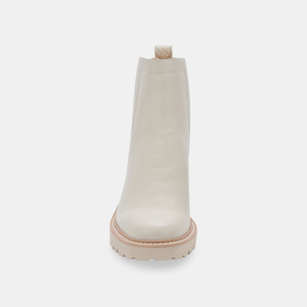Dolce Vita Huey H2o Boots Off White Leather