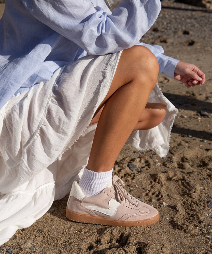 Dolce Vita Notice Sneakers Blush Nubuck