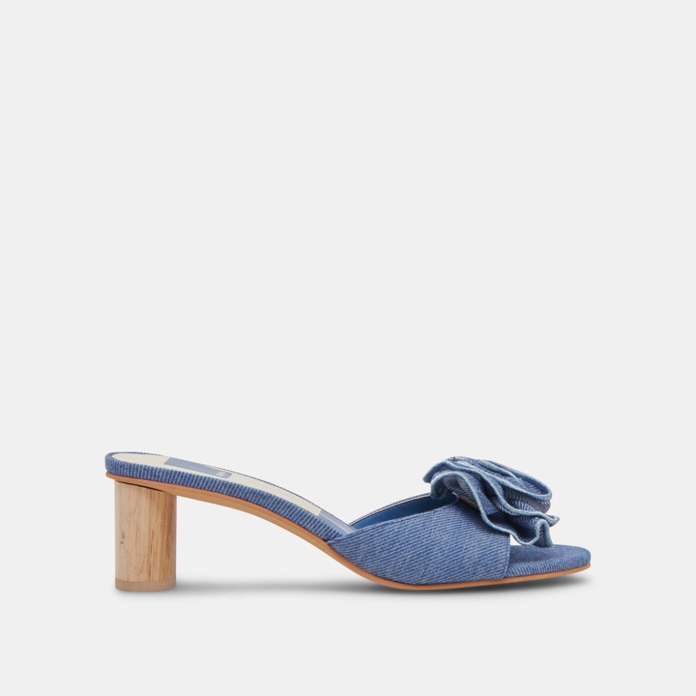 Dolce Vita Darly Heels Blue Denim