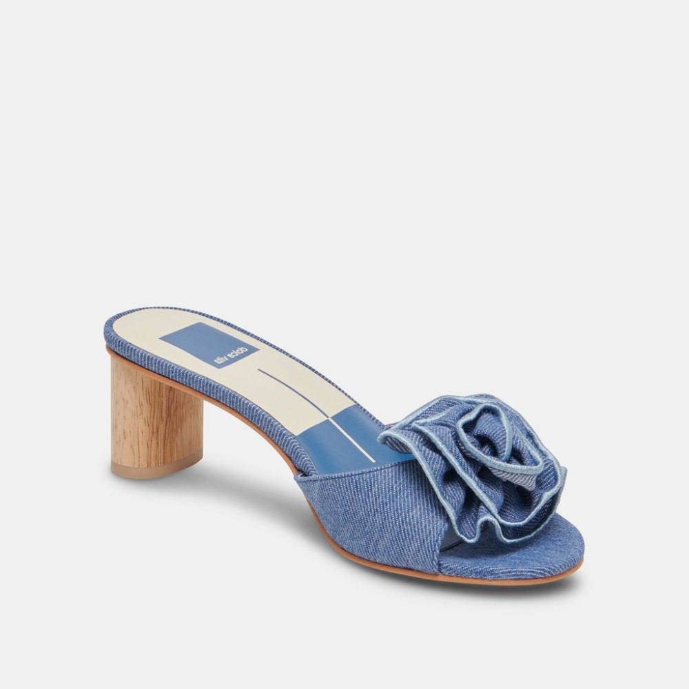 Dolce Vita Darly Heels Blue Denim