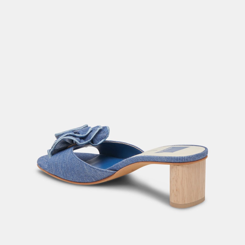 Dolce Vita Darly Heels Blue Denim