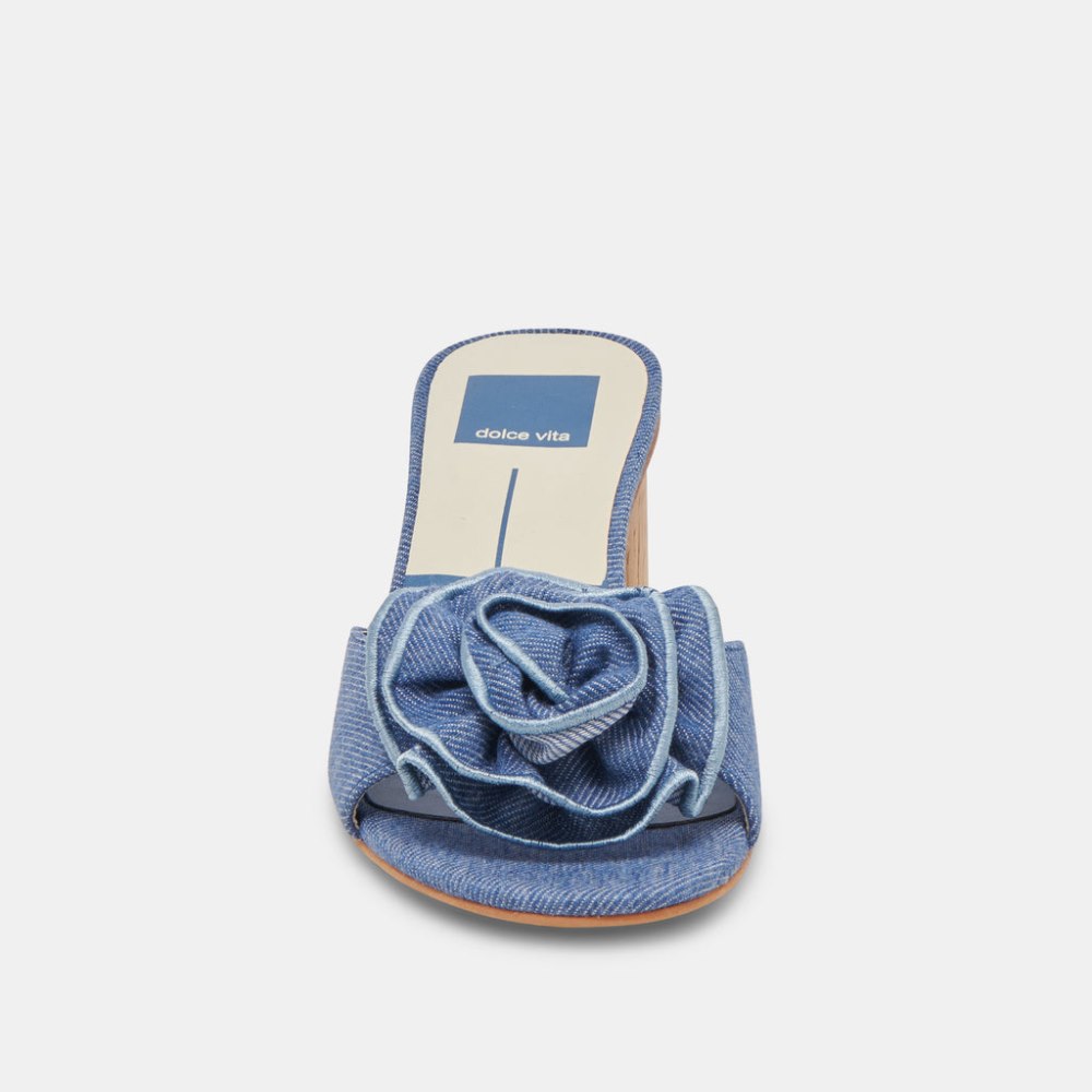 Dolce Vita Darly Heels Blue Denim
