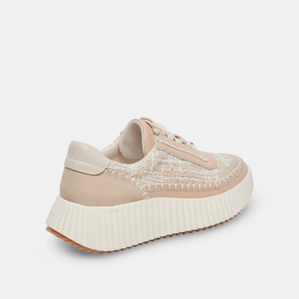 Dolce Vita Dolen Sneakers Ivory Multi Woven