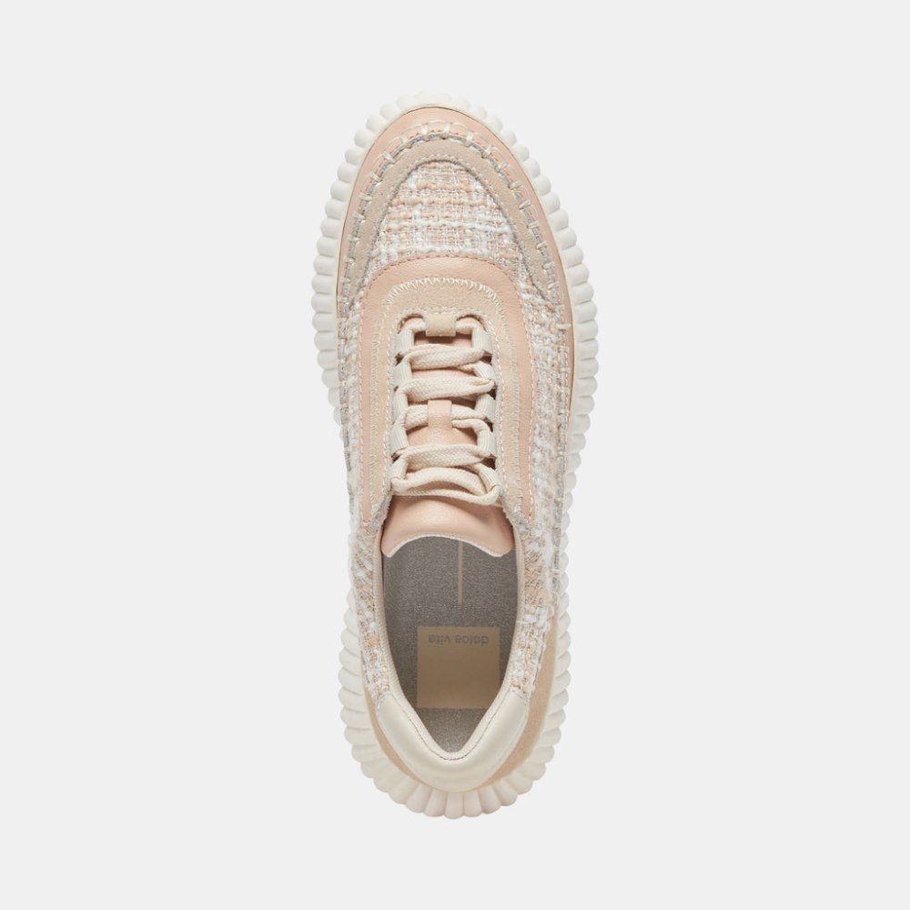 Dolce Vita Dolen Sneakers Ivory Multi Woven