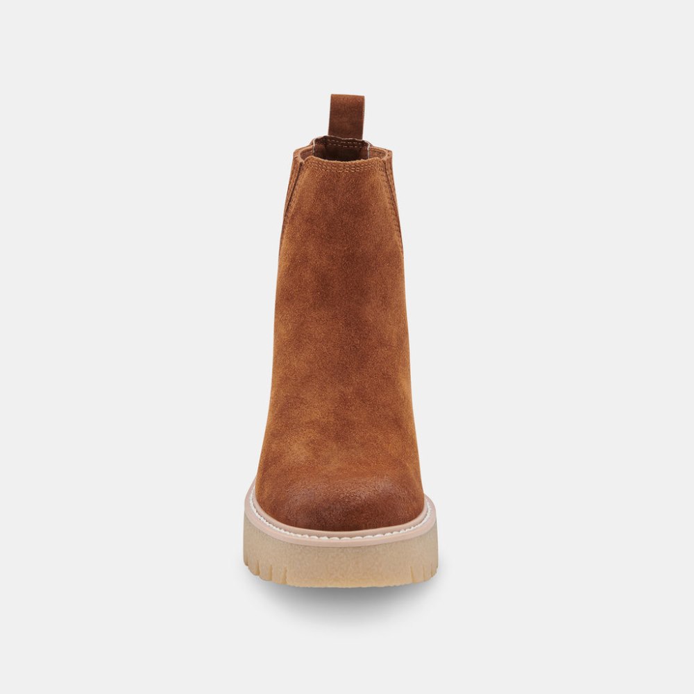 Dolce Vita Harte H2o Boots Dk Brown Suede