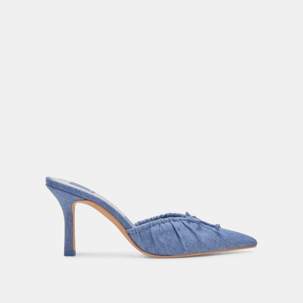 Dolce Vita Kairi Heels Blue Denim