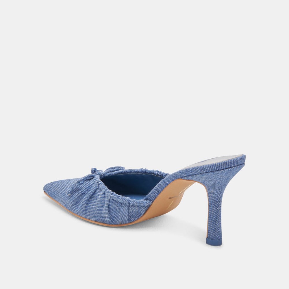 Dolce Vita Kairi Heels Blue Denim