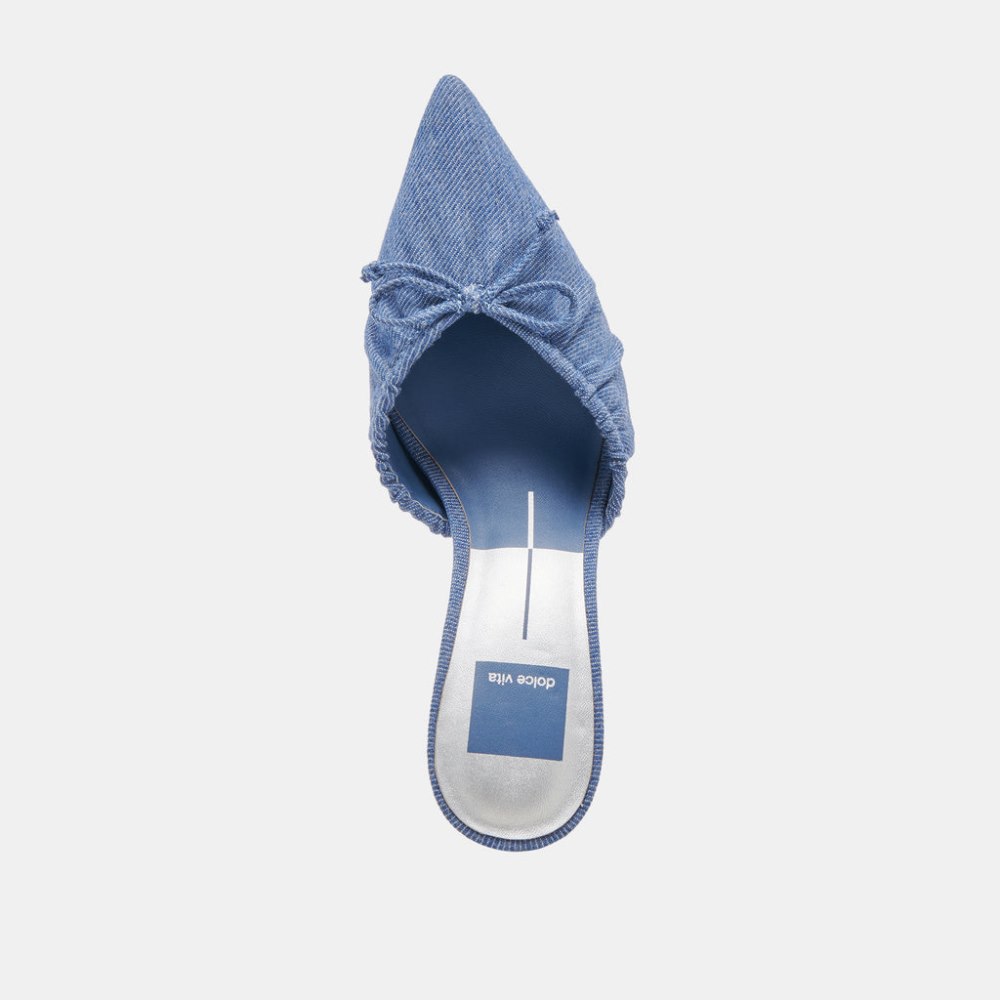 Dolce Vita Kairi Heels Blue Denim