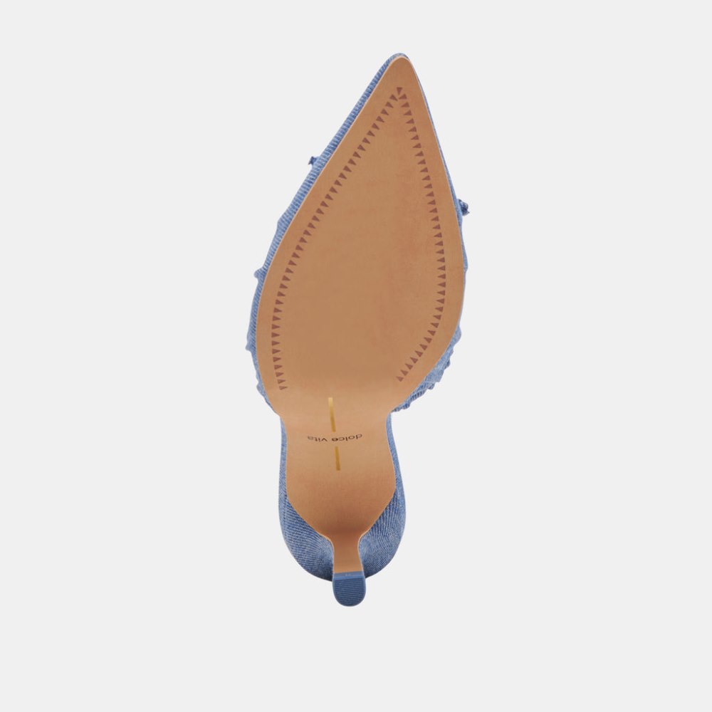 Dolce Vita Kairi Heels Blue Denim
