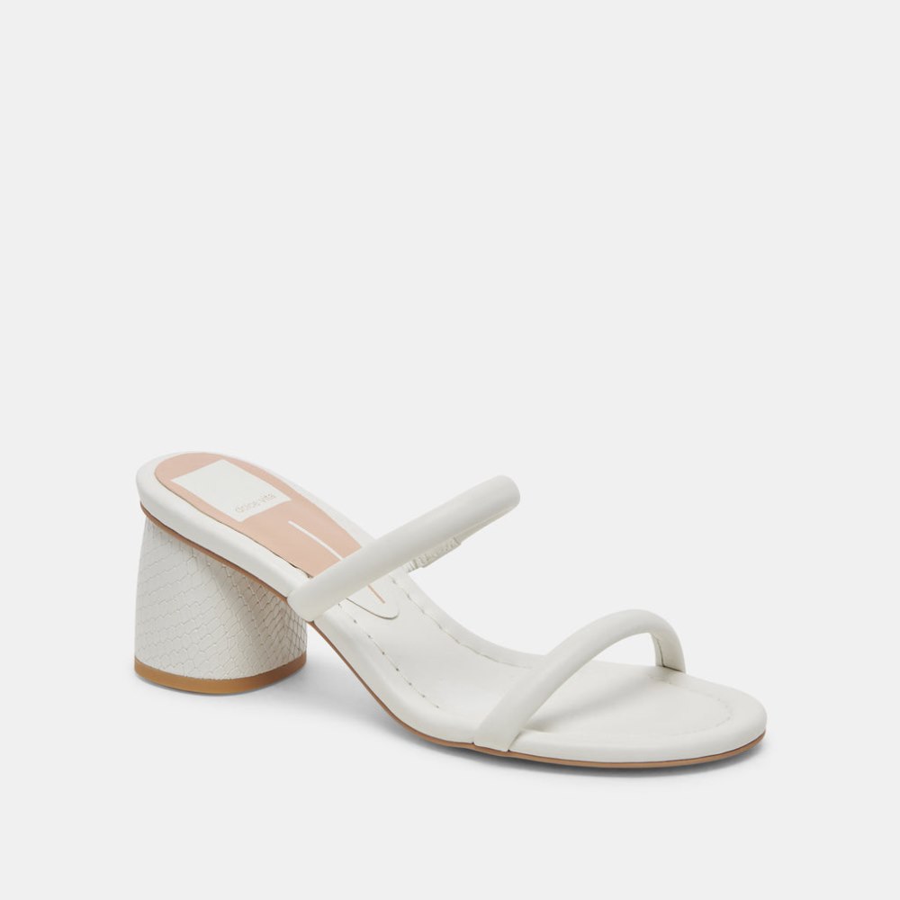 Dolce Vita Mandie Heels White Stella