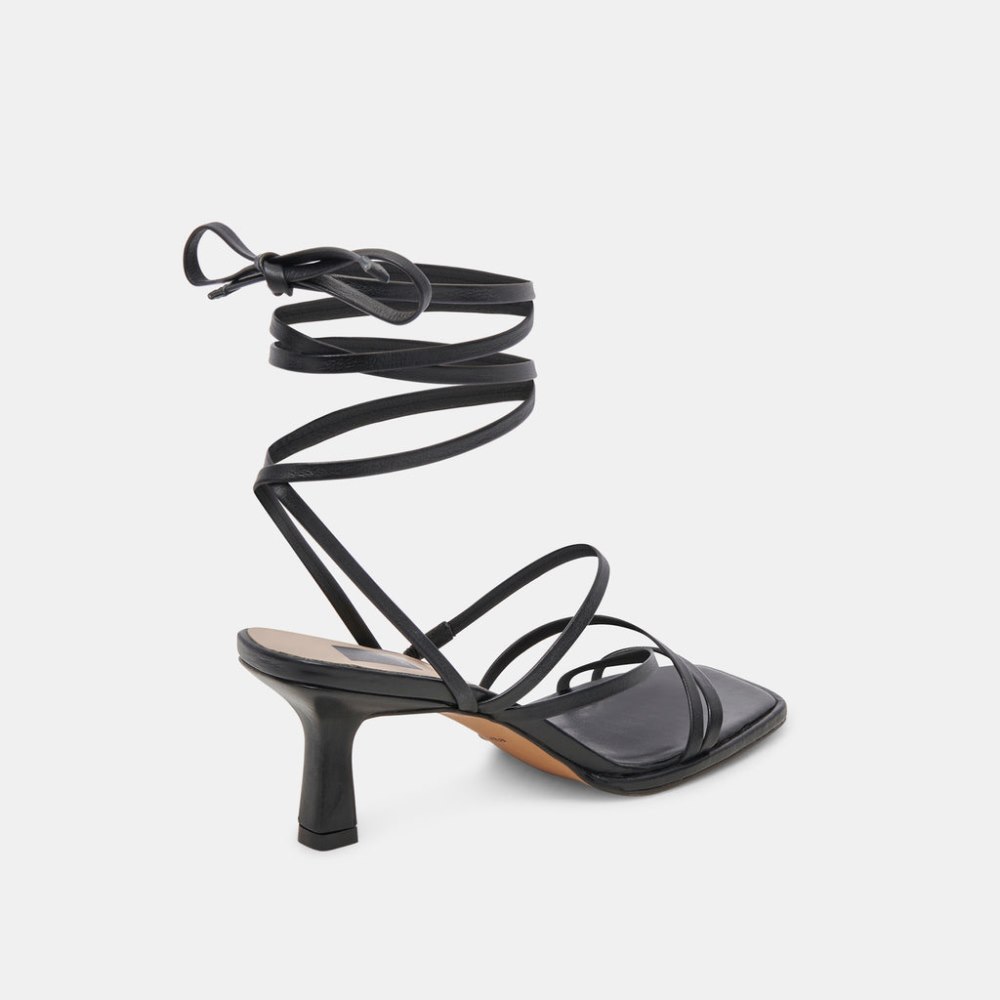 Dolce Vita Malabo Heels Black Leather