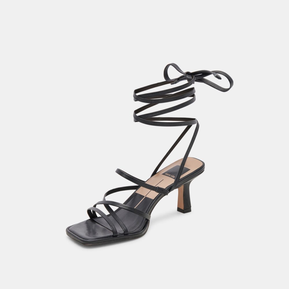Dolce Vita Malabo Heels Black Leather