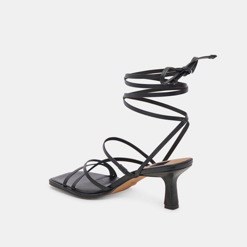 Dolce Vita Malabo Heels Black Leather