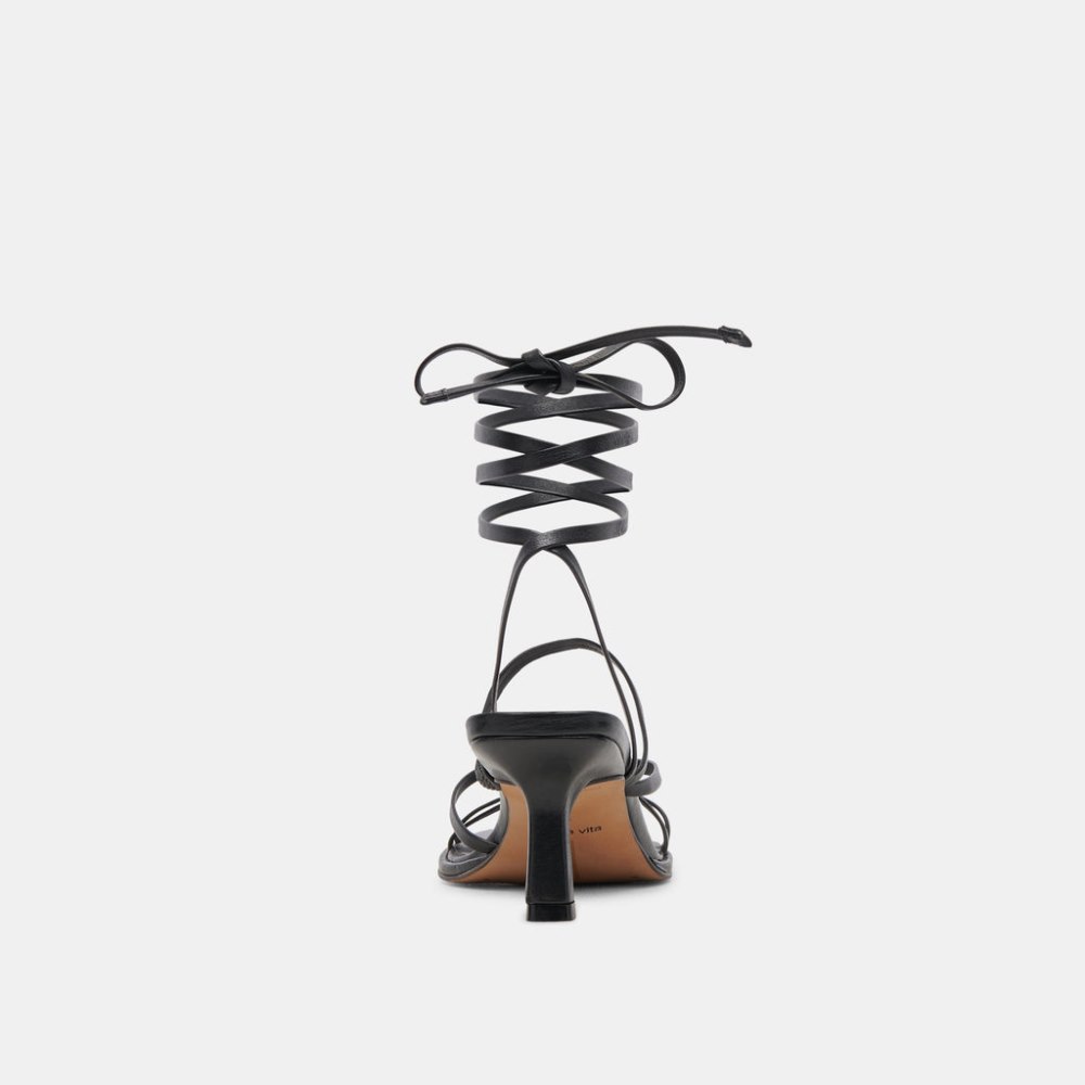 Dolce Vita Malabo Heels Black Leather