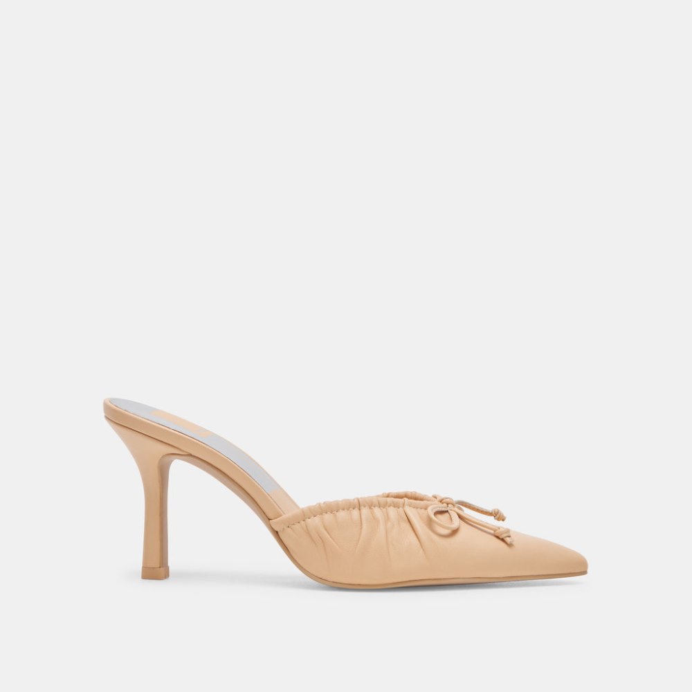 Dolce Vita Kairi Heels French Vanilla Leather