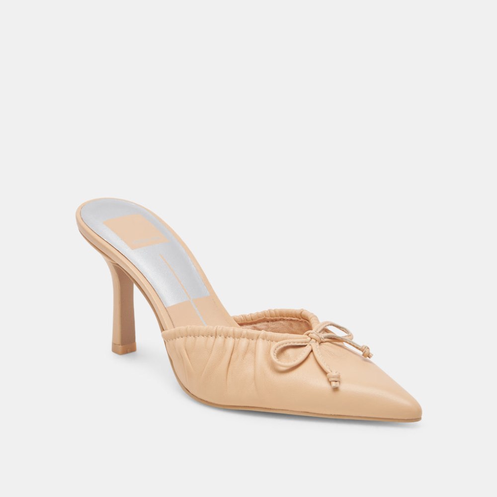 Dolce Vita Kairi Heels French Vanilla Leather