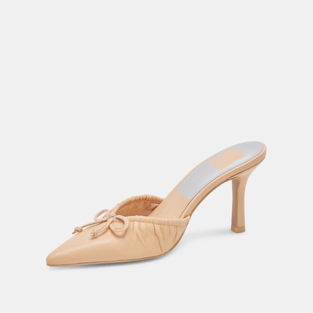 Dolce Vita Kairi Heels French Vanilla Leather