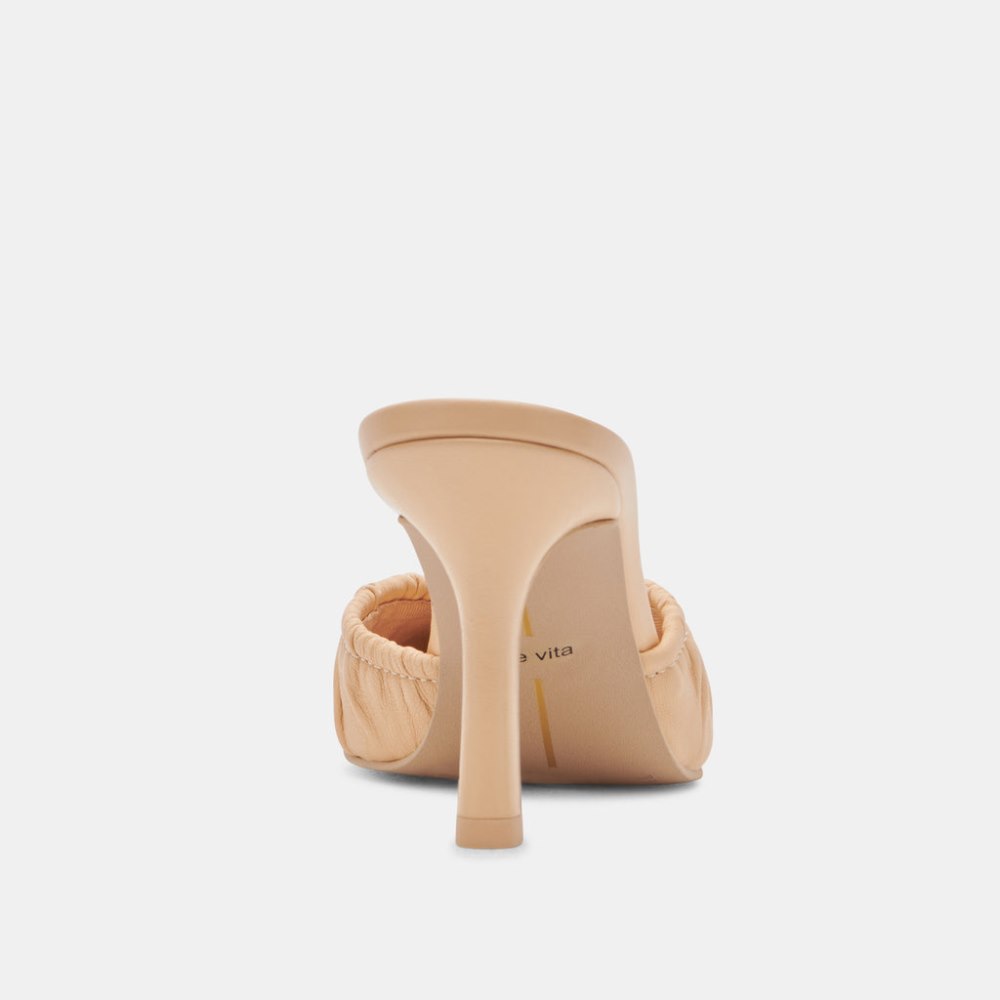 Dolce Vita Kairi Heels French Vanilla Leather