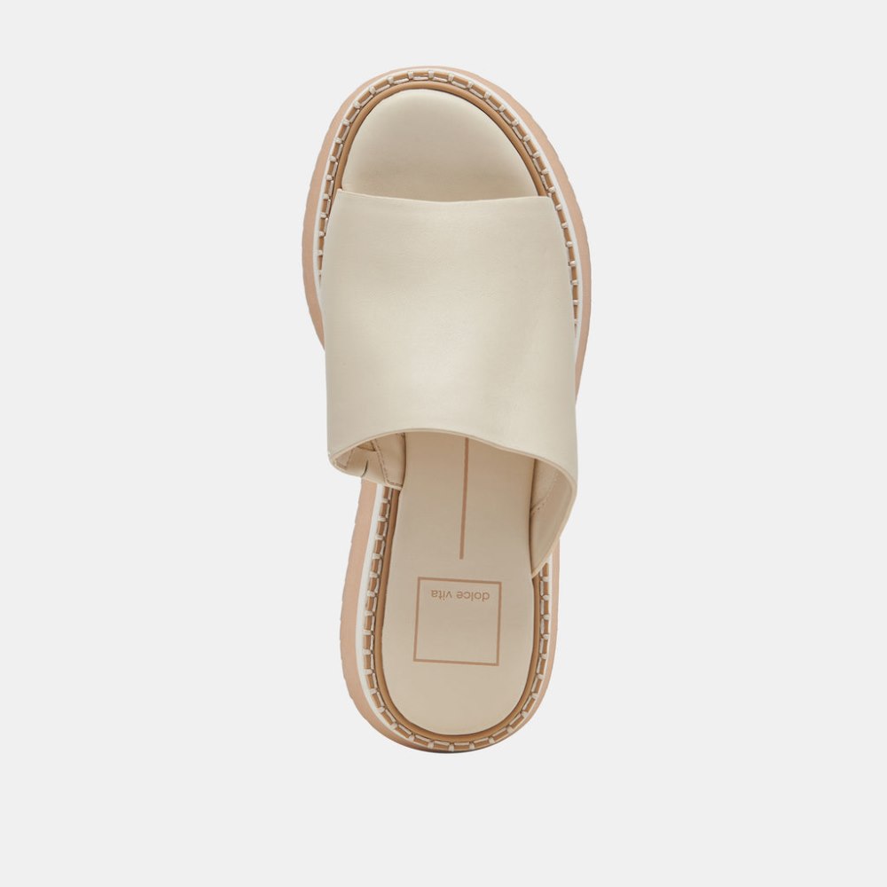 Dolce Vita Darcel Sandals Ivory Leather