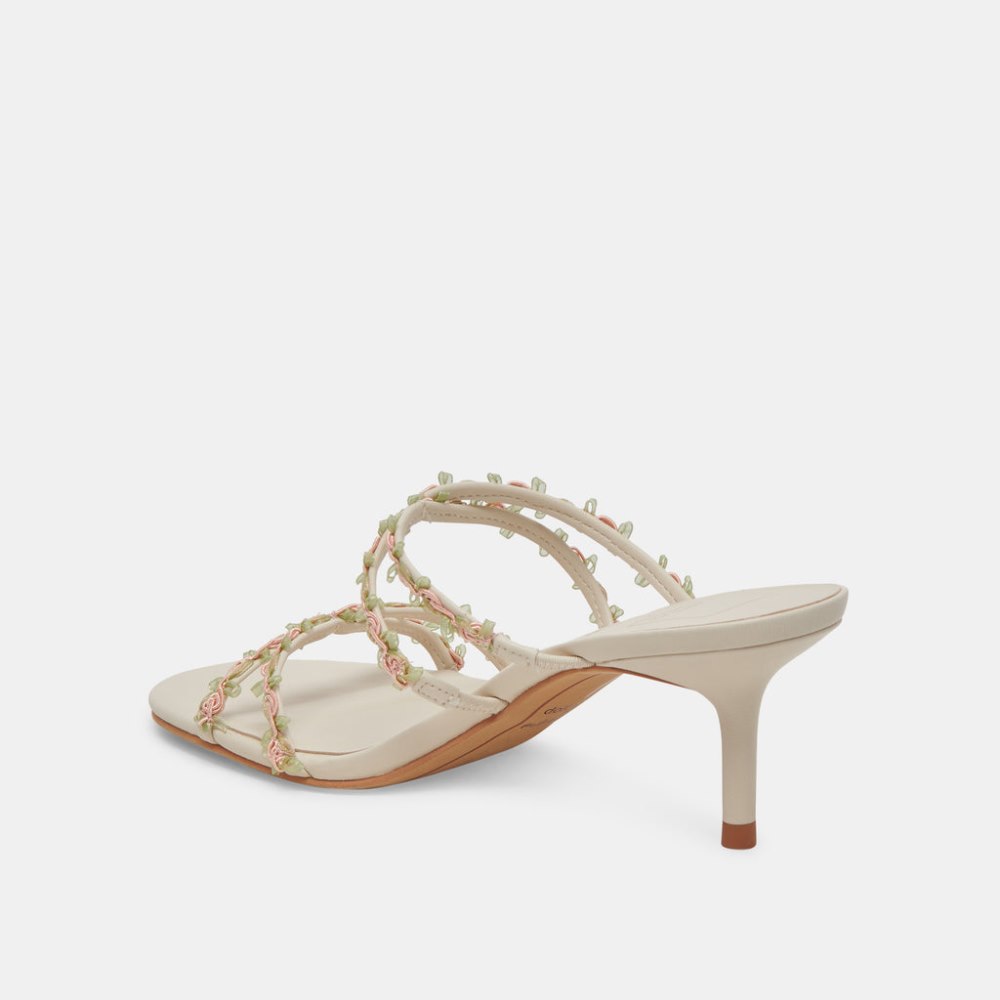 Dolce Vita Betti Wide Heels Ivory Multi Stella