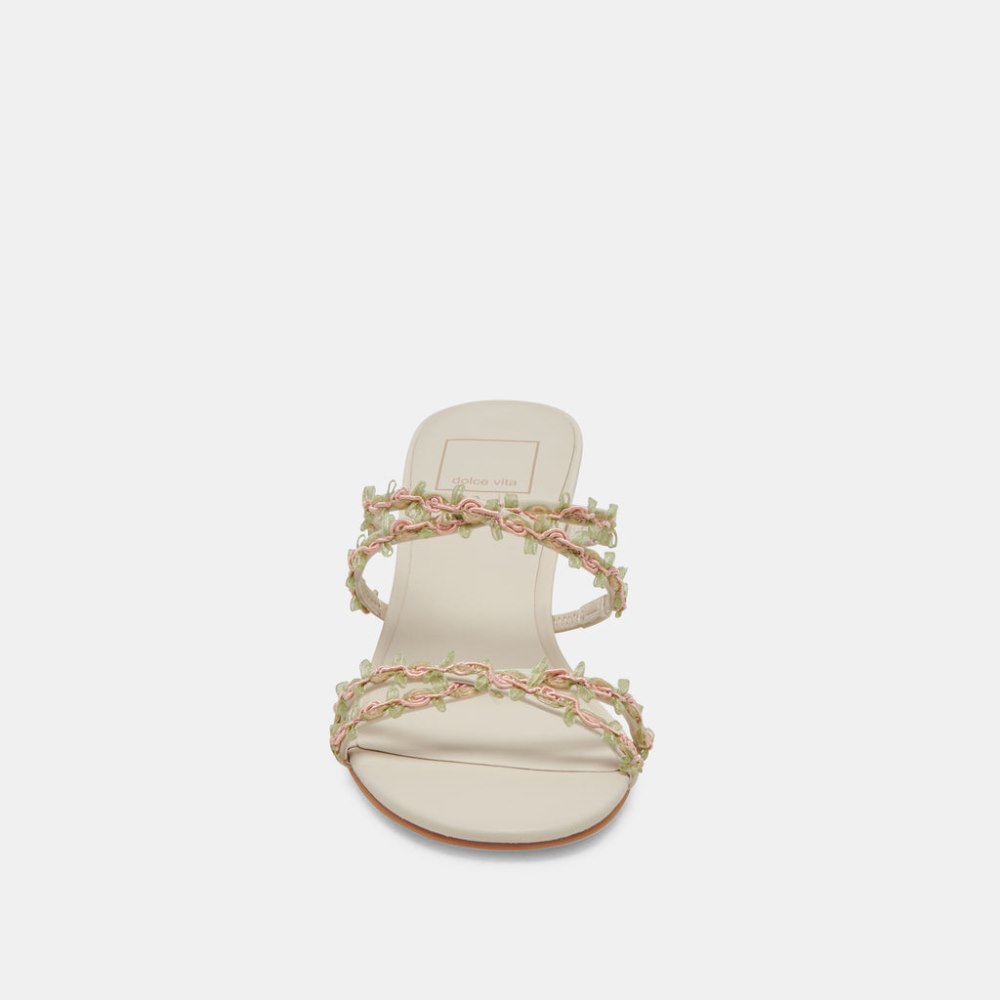 Dolce Vita Betti Wide Heels Ivory Multi Stella