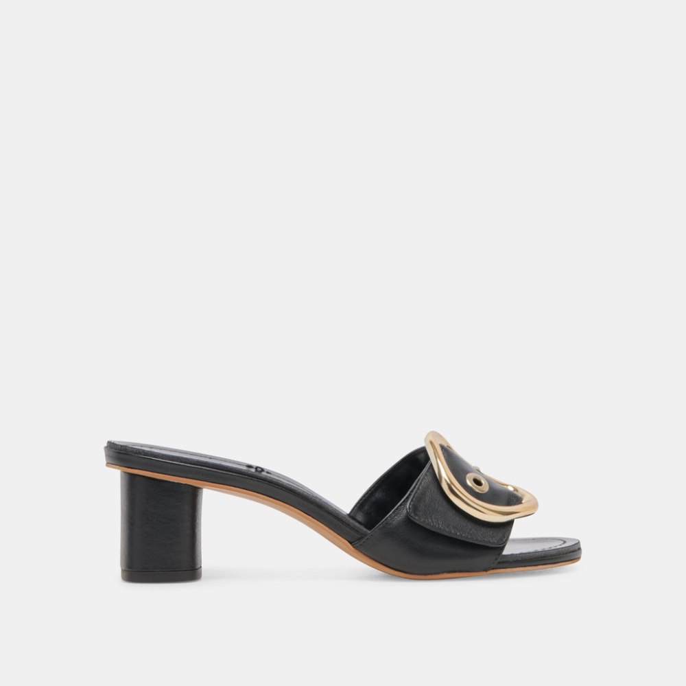 Dolce Vita Laika Heels Black Leather