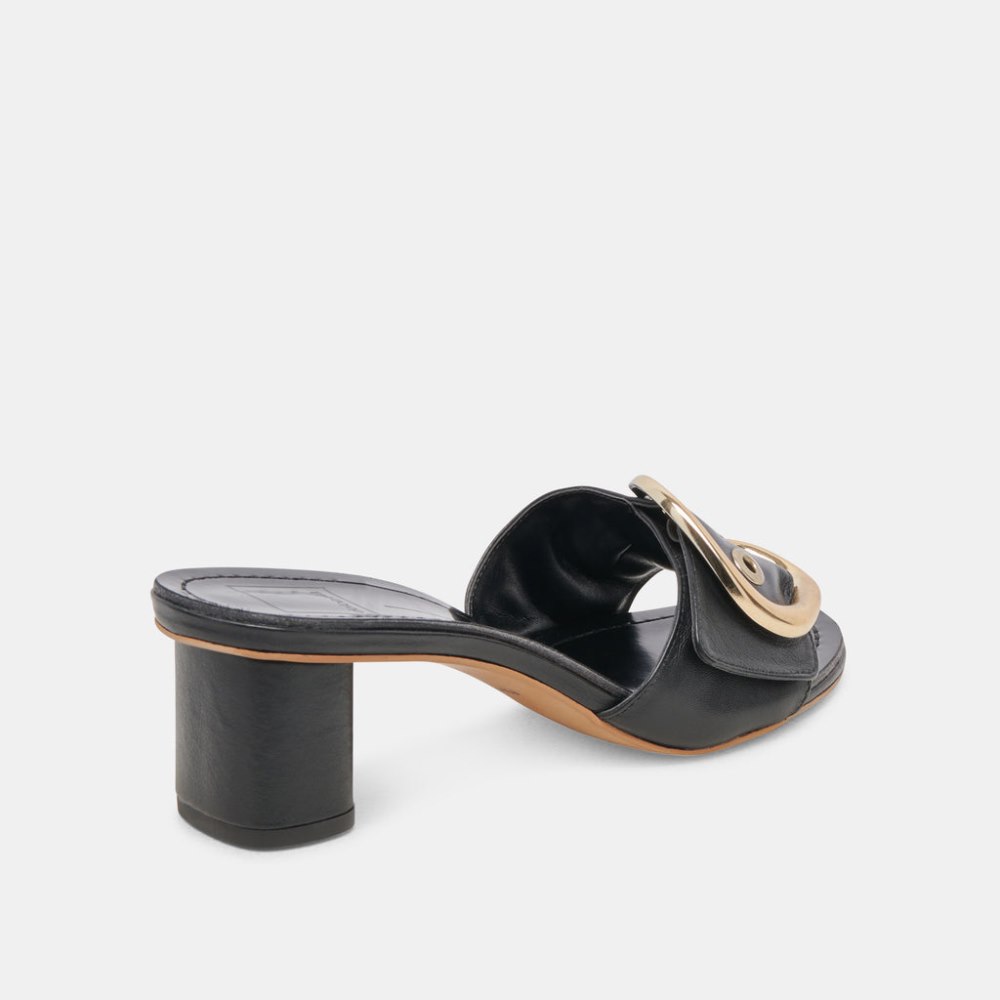 Dolce Vita Laika Heels Black Leather