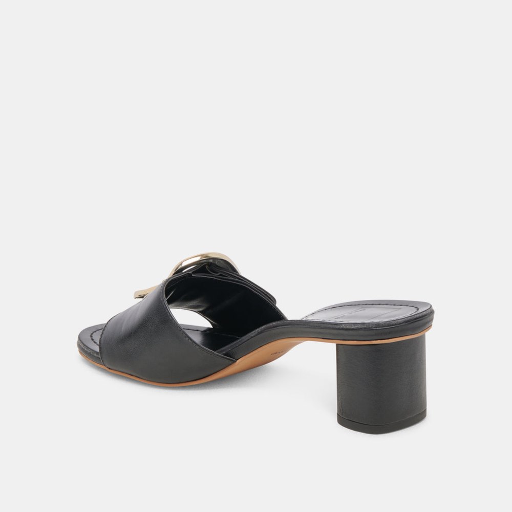 Dolce Vita Laika Heels Black Leather