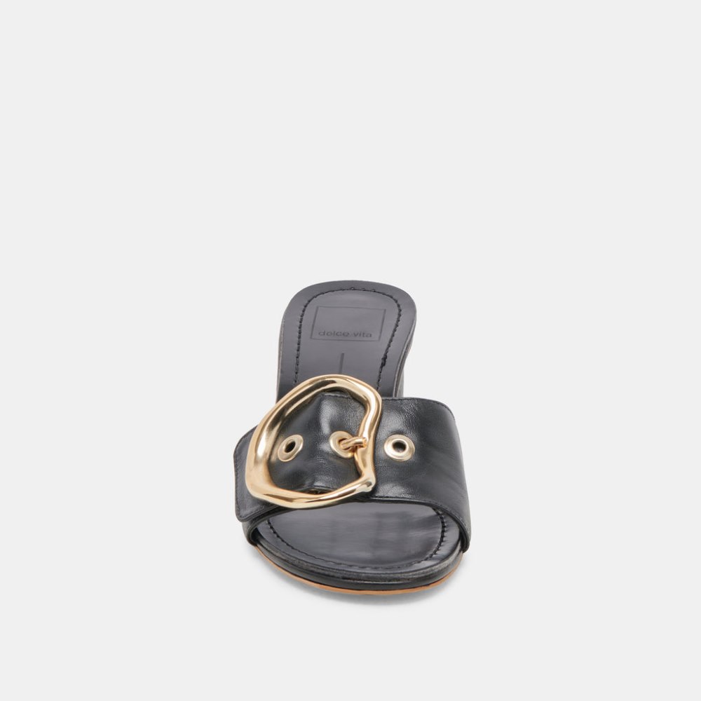Dolce Vita Laika Heels Black Leather
