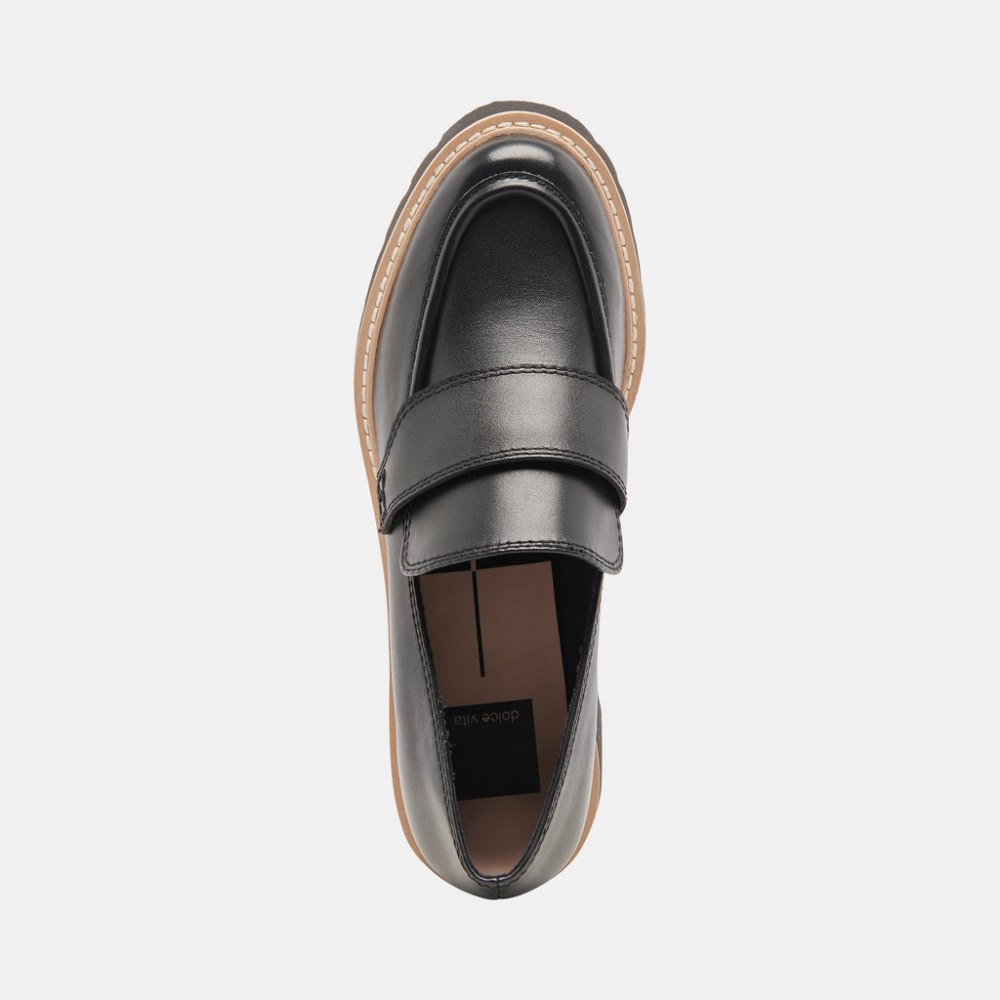Dolce Vita Halona Loafers Onyx Leather