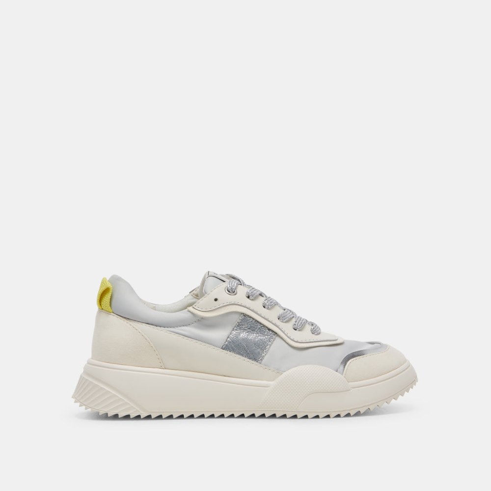 Dolce Vita Lavine Sneakers Silver Multi Nylon