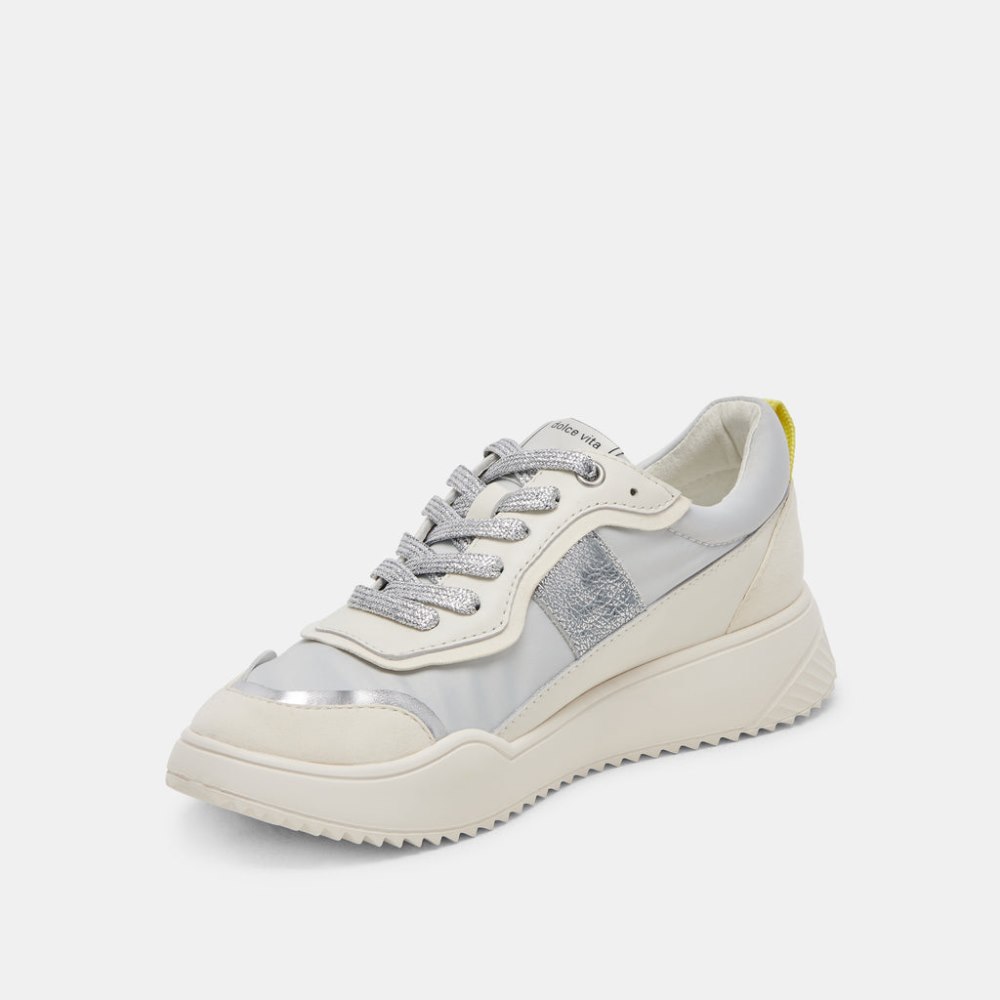 Dolce Vita Lavine Sneakers Silver Multi Nylon