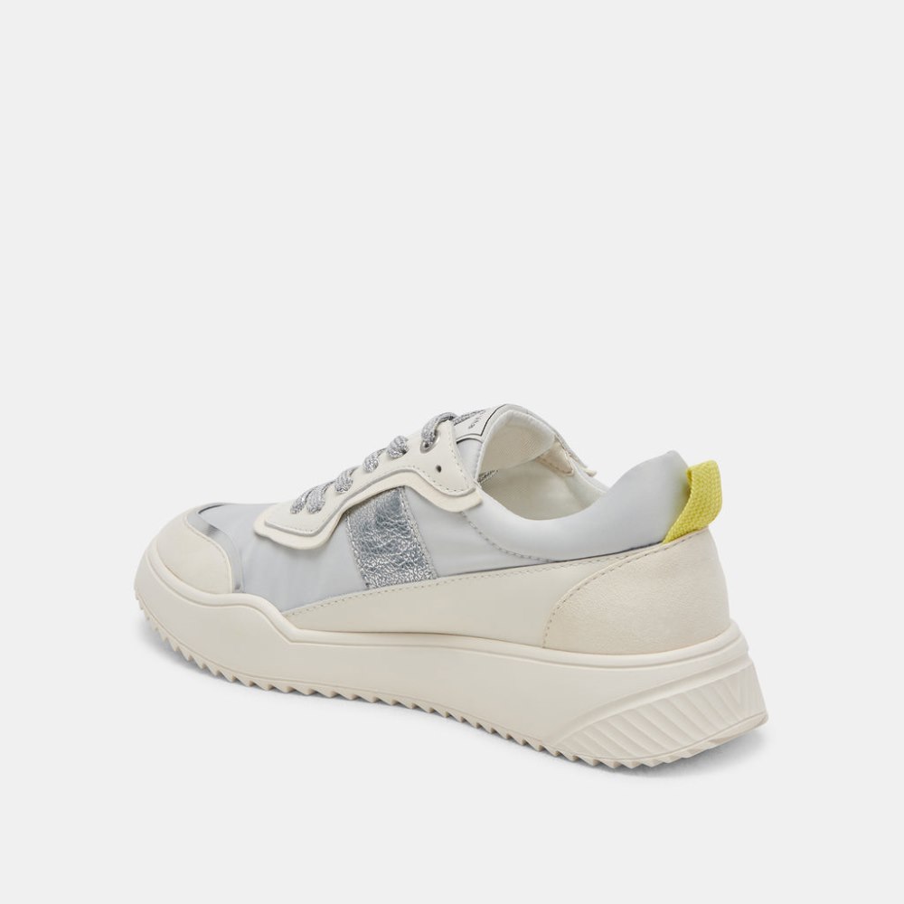 Dolce Vita Lavine Sneakers Silver Multi Nylon