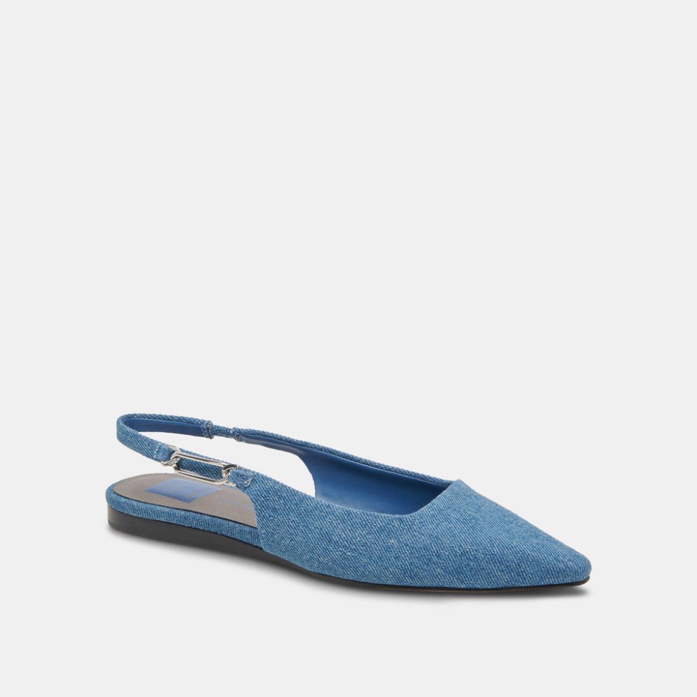 Dolce Vita Elley Flats Blue Denim
