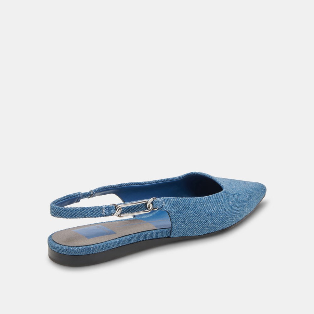 Dolce Vita Elley Flats Blue Denim