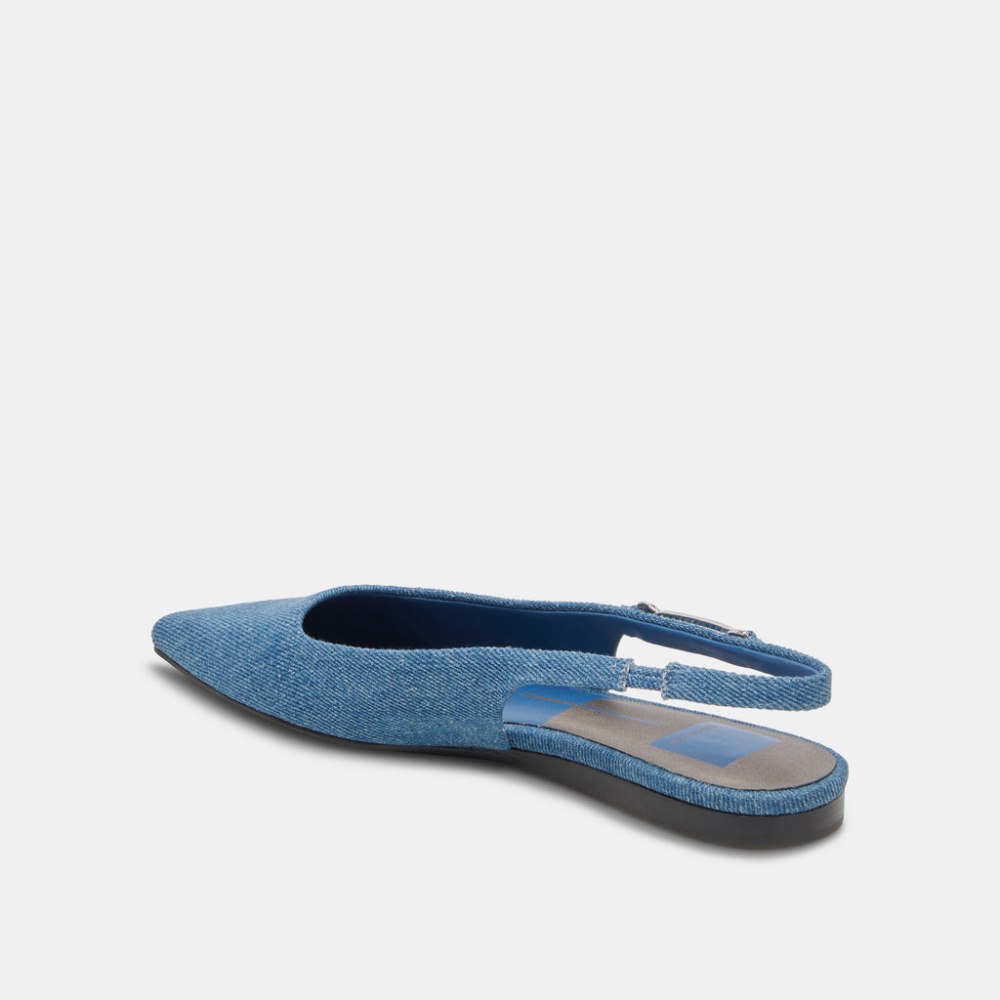 Dolce Vita Elley Flats Blue Denim