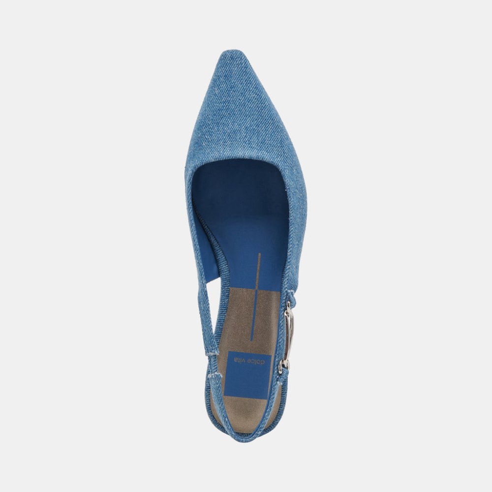 Dolce Vita Elley Flats Blue Denim