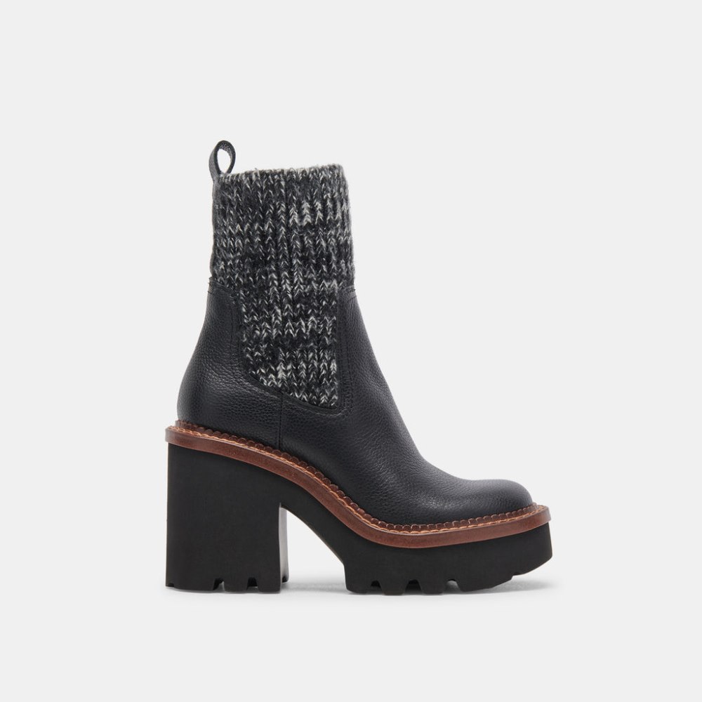 Dolce Vita Drago Boots Black Leather