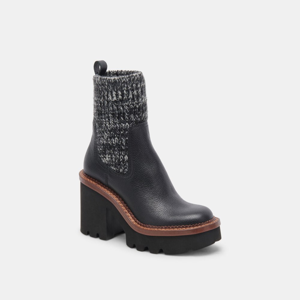 Dolce Vita Drago Boots Black Leather