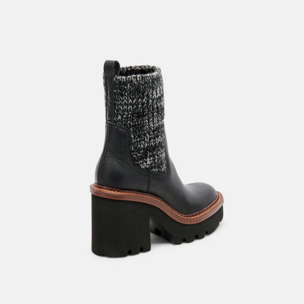 Dolce Vita Drago Boots Black Leather