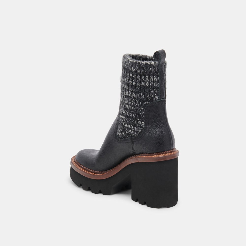 Dolce Vita Drago Boots Black Leather