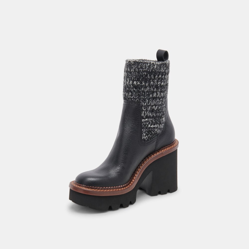 Dolce Vita Drago Boots Black Leather