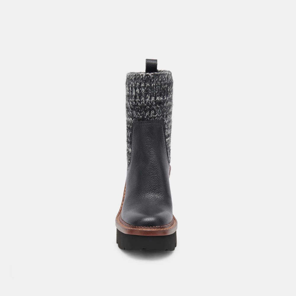 Dolce Vita Drago Boots Black Leather