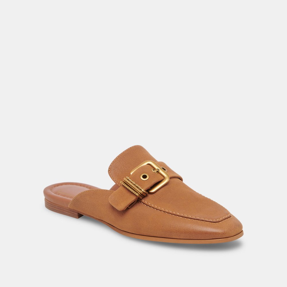 Dolce Vita Santel Flats Brown Leather