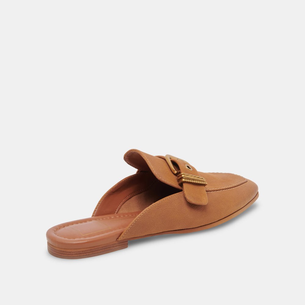 Dolce Vita Santel Flats Brown Leather