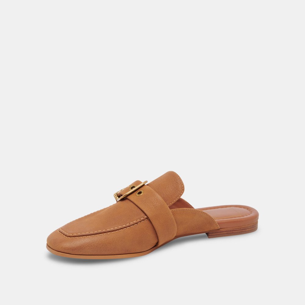 Dolce Vita Santel Flats Brown Leather