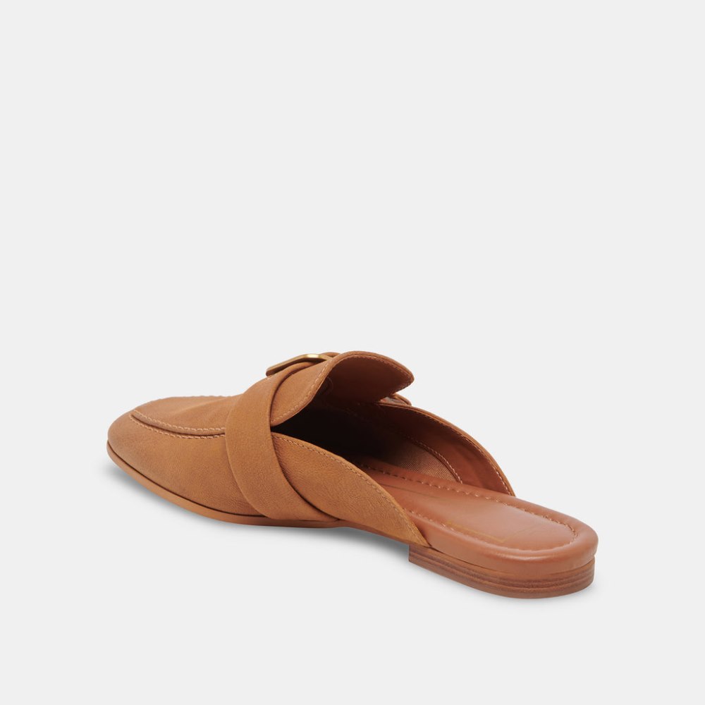 Dolce Vita Santel Flats Brown Leather